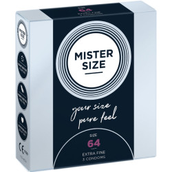 Mister Size - Préservatifs Taille Xxl 64 Mm (3 Unités)